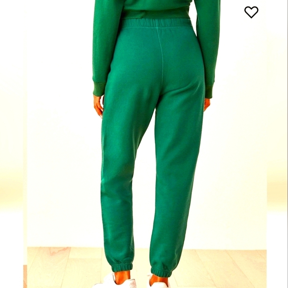 Reformation Classic Sweatpant Kelly Green XS - Picture 2 of 8